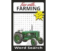 Farming Word Search: Farming Word Searches with Easy-to-Read Print about farming, country living, homesteading, agriculture & more. Great fun for all ... anxiety relief & relaxation. Memory & Brain