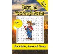 Farming Word Search Puzzle: 50+ Puzzles Word Search Easy to Read about Farming and More | 6x9 inches, 110 pages | Gift for Country & Agriculture Lover