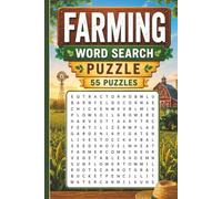 Farming Word Search Puzzle: 55 Puzzles Word Search about Farming and More | 6x9 inches, 110 pages | Gift for Farming & Country Lover