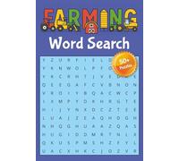 Farming Word Search Puzzle Book: Word Searches with Easy to Read Print about Farming, Harvesting, Agriculture and More | 6x9 Inches, 110 pages | 50+ ... for vacations, free time, and fun learning!