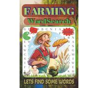 Farming WordSearch: An easy-to-read puzzle book with 110 pages in a 6″ × 9″ format/Solutions included