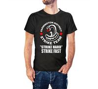 Farmington District Strike Team Inspired by The Shield Vic Mackey T-Shirt Black(Small)