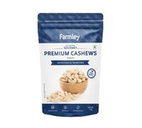 Farmley Natural & Premium W320 Whole Cashew Nuts, 1 kg, Value Pack, Kaju Dried Fruit, Rich in Protein, Nutritious & Crispy, Natural White & No Preservatives