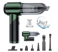 FarmNix Handheld Cordless Vacuum Cleaner - 20000Pa Powerful Car Vacuum with 6000mAh Battery & 2 HEPA Filters | USB Rechargeable for Pet Hair, Car Seats, Bedding, Home Cleaning