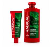 Farmona Radical Scalp Scrub 75ml + Strengthening Shampoo 400ml Set