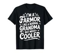 Farmor Like A Normal Grandma Much Cooler Swedish Grandmother T-Shirt