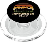 Farmworkers Day March 31 Agricultural Workers Farmer Union PopSockets PopGrip for MagSafe