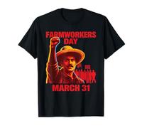 Farmworkers Day March 31 Agricultural Workers Farmer Union T-Shirt