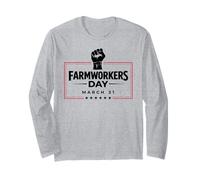 Farmworkers Day March 31 Support Agricultural Workers Farmer Long Sleeve T-Shirt