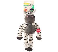 Farmyard Animal Rubber Belly - Zebra - Tactile, Soft And Fluffy, These Dog Toys Feature A Chewy Belly To Help Relieve Boredom , Keep Your Pet Busy And Stimulated With This Fluffy Dog Toy!