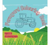 Farmyard Fun: A Coloring Book Adventure for Little Ones (Ages 2-5) Square 8.5 x 8.5 inch