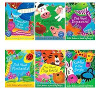 Farmyard Hullabaloo, Rumble in the Jungle, Commotion in the Ocean & More: A Collection of 6 Rhyming Animal Adventures by Giles Andreae & David Wojtowycz, Featuring Giraffes, Dinosaurs, and Minibeasts