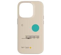 Farnsworth House - Minimalist Mies van der Rohe Tribute Case for iPhone 14 Pro