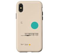 Farnsworth House - Minimalist Mies van der Rohe Tribute Case for iPhone X/XS