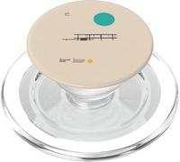 Farnsworth House - Minimalist Mies van der Rohe Tribute PopSockets PopGrip for MagSafe