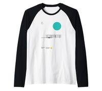 Farnsworth House - Minimalist Mies Van der Rohe Tribute Raglan Baseball Tee