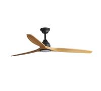 DC Ceiling Fan Alo Black with LED & Remote