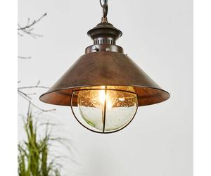 FARO BARCELONA Antique-looking Nautica Pendant Lamp, 26 cm