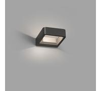 Faro Barcelona Axel LED Outdoor Up & Down Wall Light - Dark Grey