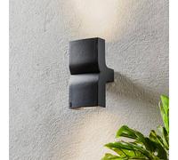 FARO BARCELONA KLAMP outdoor wall light, height 22.5 cm, two-bulb