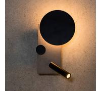 Klee Integrated LED Reading Light Wall Light Grey 2700K Netlighting Grey One Size