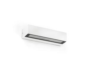 Faro Barcelona Lako LED Outdoor Up & Down Wall Light - Matt White