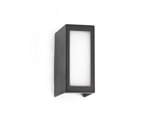 Faro Barcelona Log LED Outdoor Up & Down Wall Light - Dark Grey