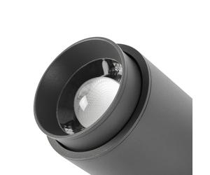 FARO BARCELONA Plom LED outdoor wall spot, dark grey