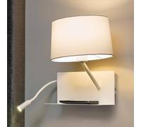 Luminosa Lighting Luminosa Handy 1 Light Indoor Wall Light Reading Lamp White, E27