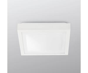 FARO BARCELONA Tola bathroom ceiling light, 27 x 27 cm, white