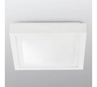Faro - Tola White Medium Square Flush Ceiling Light FARO62969