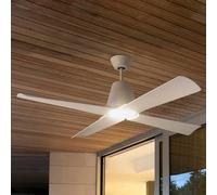FARO BARCELONA Typhoon ceiling fan, quiet, Ø 127 cm, seawater resistant