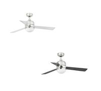 Faro ceiling fan Cebu Nickel matt 102 cm / 40" with light and remote control
