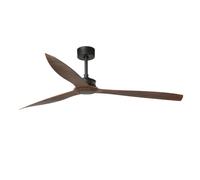 Faro Just Fan Xl Matt Black, Wood ceiling fan 3 Blades 178cm