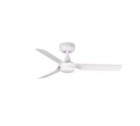 FARO Mini Punt Small White DC Ceiling Fan 6 Speed