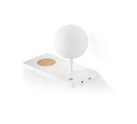 Faro NIKO PC Table Lamp Left Matt White