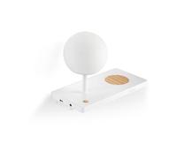Faro NIKO PC Table Lamp Right Matt White