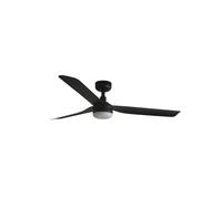 DC Ceiling Fan Punt Black with LED & Remote