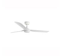 Faro Punt White 3 Blade Ceiling Fan with DC Motor