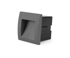 Faro SEDNA SQ 90 Recessed Outdoor Lamp Dark Gray