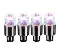 Faroby Bike Wheel Lights 4 PCS Safety Waterproof High Light Flash Spoke Lights 7 Colors