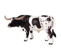Faroby Cow Figurine, Realistic Texas Cow Statue 6x3x2 Inch - Educational Decorative Plastic Toy for Kids
