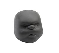 Faroby Halloween Squeeze Toy Plastic Anti-Stress Funny Waterproof Face Ball Vent Toy Random Color