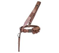 Faroby Leather Shoulder Holsters with Large Pockets, Adjustable Gun for Renaissance Costume
