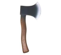 Faroby Skeleteen Lumberjack Costume Prop Toy Wood Look Hatchet Axe Prop for Party 1 Piece