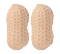 Faroby Squish Toys, 2pcs Peanut Squish Toys, Soft Silicone Food Fidgets, Stress Relief Squeeze For Daily Relaxation, Food Fidgets
