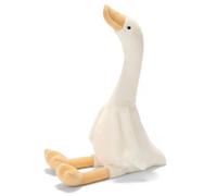 Faroby Swan Stuffed Animal Plush Toy White Fluffy Gooses Plush for Bed & Sofa Cute Nursery Decor and Cuddly Present, 24 inch, Swan