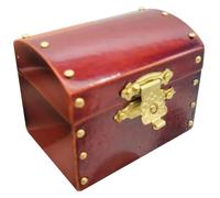 Faroby Tiny Treasure Chest Wood 1 12 Scale Dollhouse Furniture Realistic Miniature Room Boxes