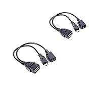 Faroby USB Netzwerk Adapter 2 PCS TV Kabel Adapter Ethernet Stick 4K for Fire Stick