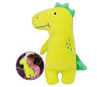 Farochy Car Pillow for Kids - Dinosaur Seat Belt Cover, Car Seat Belt Pillow Kids Car Seatbelt Covers, Vehicle Shoulder Pads, Seatbelt Cushion for Kids, Seat Strap Pillows Kids (Dinosaur)